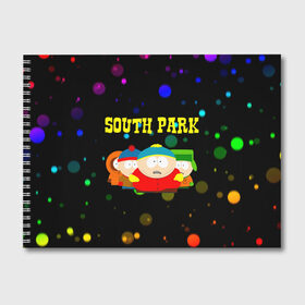 Альбом для рисования с принтом South Park , 100% бумага
 | матовая бумага, плотность 200 мг. | south park | американская культура | американский мультсериал | колорадо | пародия | саус парк | саут парк | черный юмор | четыре мальчика | шоу | южный парк