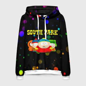 Мужская толстовка 3D с принтом South Park , 100% полиэстер | двухслойный капюшон со шнурком для регулировки, мягкие манжеты на рукавах и по низу толстовки, спереди карман-кенгуру с мягким внутренним слоем. | south park | американская культура | американский мультсериал | колорадо | пародия | саус парк | саут парк | черный юмор | четыре мальчика | шоу | южный парк