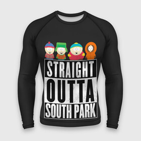 Мужской рашгард 3D с принтом South Park ,  |  | cartman | kenny | park | south | southpark | картман | кенни | мульт | мультик | парк | персонаж | персонажи | сериал | южный