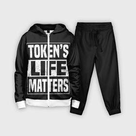 Детский костюм 3D с принтом TOKENS LIFE MATTERS ,  |  | cartman | kenny | park | south | southpark | картман | кенни | мульт | мультик | парк | персонаж | персонажи | сериал | южный