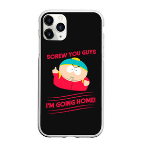 Чехол для iPhone 11 Pro матовый с принтом Cartman , Силикон |  | Тематика изображения на принте: cartman | kenny | park | south | southpark | картман | кенни | мульт | мультик | парк | персонаж | персонажи | сериал | южный