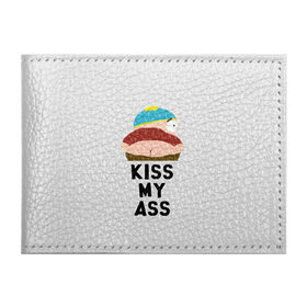 Обложка для студенческого билета с принтом Kiss My Ass , натуральная кожа | Размер: 11*8 см; Печать на всей внешней стороне | cartman | kenny | park | south | southpark | картман | кенни | мульт | мультик | парк | персонаж | персонажи | сериал | южный