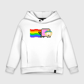 Детское худи Oversize хлопок с принтом Картман Nyan Cat , френч-терри — 70% хлопок, 30% полиэстер. Мягкий теплый начес внутри —100% хлопок | боковые карманы, эластичные манжеты и нижняя кромка, капюшон на магнитной кнопке | cartman | eric cartman | nyan cat | south park | кот | милый | ня кот | нян кот | няшный | прикол | радуга | радужный | саус парк | смешная | смешной | эрик | эрик картман | южный парк