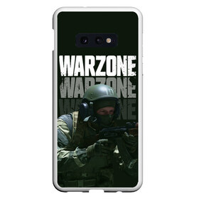 Чехол для Samsung S10E с принтом Warzone , Силикон | Область печати: задняя сторона чехла, без боковых панелей | call of duty | call of duty modern warfare | ghost | modern warfare | warzone | warzone call of duty | гоуст | кол оф дьюти | колда