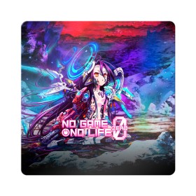 Магнит виниловый Квадрат с принтом no game no life 002 , полимерный материал с магнитным слоем | размер 9*9 см, закругленные углы | Тематика изображения на принте: 