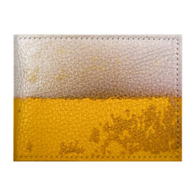 Обложка для студенческого билета с принтом Пиво , натуральная кожа | Размер: 11*8 см; Печать на всей внешней стороне | Тематика изображения на принте: alcohol | beer | кружка