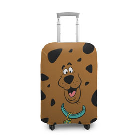 Чехол для чемодана 3D с принтом Scooby-Doo , 86% полиэфир, 14% спандекс | двустороннее нанесение принта, прорези для ручек и колес | scooby doo | vdosadir | скуберт фон дуенхеймер | скуби ду | уильям ханна