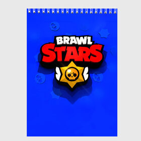 Скетчбук с принтом BRAWL STARS , 100% бумага
 | 48 листов, плотность листов — 100 г/м2, плотность картонной обложки — 250 г/м2. Листы скреплены сверху удобной пружинной спиралью | 8 bit | barley | brawl stars | brock | bull | colt | crow | dynamike | frank | jessie | leon | nita | барли | бравл старс | брок | булл | ворон | джесси | динамайк | кольт | леон | фрэнк