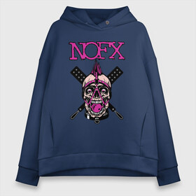 Женское худи Oversize хлопок с принтом NOFX , френч-терри — 70% хлопок, 30% полиэстер. Мягкий теплый начес внутри —100% хлопок | боковые карманы, эластичные манжеты и нижняя кромка, капюшон на магнитной кнопке | anarchy | music | nofx | punk | rock | skull | usa | анархия | музыка | неформальные | панк | рок | череп