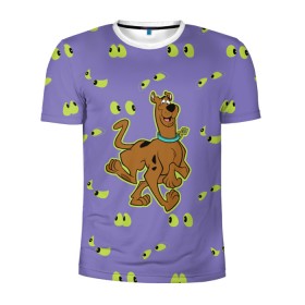 Мужская футболка 3D спортивная с принтом Scooby-Doo , 100% полиэстер с улучшенными характеристиками | приталенный силуэт, круглая горловина, широкие плечи, сужается к линии бедра | scooby doo | vdosadir | скуберт фон дуенхеймер | скуби ду | собака | уильям ханна