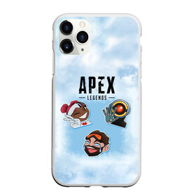 Чехол для iPhone 11 Pro Max матовый с принтом Apex Legends , Силикон |  | apex | bangalore | battle | bloodhound | caustic | frontier | gibraltar | legends | lifeline | mirage | pathfinder | royale | shooter | wraith | битва | королевская | легенды | фронтир | шутер