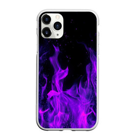 Чехол для iPhone 11 Pro Max матовый с принтом ФИОЛЕТОВЫЙ ОГОНЬ , Силикон |  | abstraction | bones | fire | geometry | hexagon | neon | paints | skull | stripes | texture | triangle | абстракция | брызги | геометрия | краски | неон | неоновый | огонь | соты | текстура | черепа