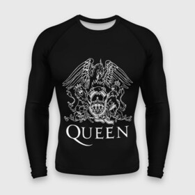 Мужской рашгард 3D с принтом QUEEN | КВИН (Z) ,  |  | queen | rock | we will rock you | брайан мэи | группа queen | группа квин | джон дикон | квин | королева | король | роджер тейлор | рок | фредди меркьюри