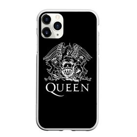 Чехол для iPhone 11 Pro матовый с принтом QUEEN , Силикон |  | queen | rock | we will rock you | брайан мэи | группа queen | группа квин | джон дикон | квин | королева | король | роджер тейлор | рок | фредди меркьюри