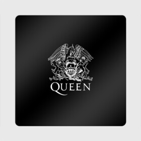 Магнит виниловый Квадрат с принтом QUEEN | КВИН (Z) , полимерный материал с магнитным слоем | размер 9*9 см, закругленные углы | queen | rock | we will rock you | брайан мэи | группа queen | группа квин | джон дикон | квин | королева | король | роджер тейлор | рок | фредди меркьюри