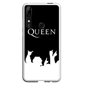 Чехол для Honor P Smart Z с принтом QUEEN , Силикон | Область печати: задняя сторона чехла, без боковых панелей | Тематика изображения на принте: queen | rock | we will rock you | брайан мэи | группа queen | группа квин | джон дикон | квин | королева | король | роджер тейлор | рок | фредди меркьюри