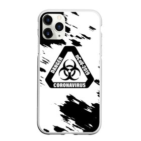 Чехол для iPhone 11 Pro матовый с принтом Danger nCoV - 2019 Coronavirus , Силикон |  | 2019   ncov | coronavirus | covid | covid 19 | ncov | virus | арт | биологическая опасность | болезнь | вирус | знак | карантин | корона | коронавирус | короновирус | мем | мой руки | оставайся дома | пандемия | помой руки