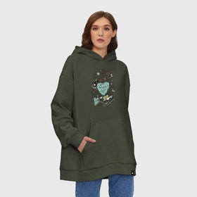 Худи SuperOversize хлопок с принтом Scooby-Dooby-Doo , 70% хлопок, 30% полиэстер, мягкий начес внутри | карман-кенгуру, эластичная резинка на манжетах и по нижней кромке, двухслойный капюшон
 | scooby doo | vdosadir | скуберт фон дуенхеймер | скуби ду | уильям ханна