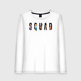 Женский лонгслив хлопок с принтом SQUAD , 100% хлопок |  | Тематика изображения на принте: fred jones | scooby doo | vdosadir | velma dinkle | велма динкли | дафна блейк | скуберт фон дуенхеймер | скуби ду | уильям ханна | фред джонс | шегги