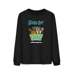 Мужской свитшот хлопок с принтом Scooby-Doo , 100% хлопок |  | fred jones | scooby doo | vdosadir | velma dinkle | велма динкли | дафна блейк | скуберт фон дуенхеймер | скуби ду | уильям ханна | фред джонс | шегги