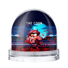 Снежный шар с принтом The COON , Пластик | Изображение внутри шара печатается на глянцевой фотобумаге с двух сторон | 