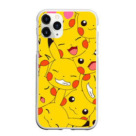 Чехол для iPhone 11 Pro Max матовый с принтом Pikachu , Силикон |  | game | pikachu | аниме | игры | манги | покемон