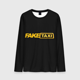Мужской лонгслив 3D с принтом Fake Taxi , 100% полиэстер | длинные рукава, круглый вырез горловины, полуприлегающий силуэт | fake taxi | faketaxi | taxi | такси | таксист | фейк такси | фейковое такси | фейктакси