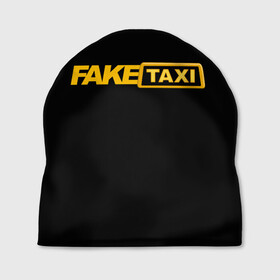 Шапка 3D с принтом Fake Taxi , 100% полиэстер | универсальный размер, печать по всей поверхности изделия | Тематика изображения на принте: fake taxi | faketaxi | taxi | такси | таксист | фейк такси | фейковое такси | фейктакси