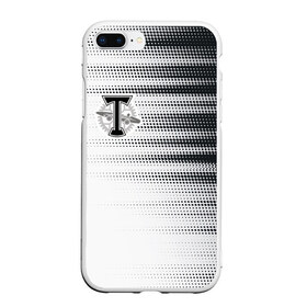 Чехол для iPhone 7Plus/8 Plus матовый с принтом Торпедо , Силикон | Область печати: задняя сторона чехла, без боковых панелей | белое | пфл | рфпл | торпедо | форма | футбол | чёрное