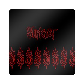 Магнит виниловый Квадрат с принтом Slipknot (5) , полимерный материал с магнитным слоем | размер 9*9 см, закругленные углы | devil | metal | music | rock | satana | slipknot | дьявол | метал | музыка | рок | сатана | слипкнот