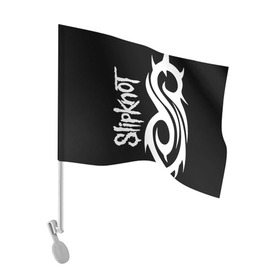 Флаг для автомобиля с принтом Slipknot (6) , 100% полиэстер | Размер: 30*21 см | devil | metal | music | rock | satana | slipknot | дьявол | метал | музыка | рок | сатана | слипкнот