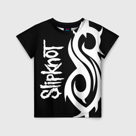 Детская футболка 3D с принтом Slipknot (6) , 100% гипоаллергенный полиэфир | прямой крой, круглый вырез горловины, длина до линии бедер, чуть спущенное плечо, ткань немного тянется | devil | metal | music | rock | satana | slipknot | дьявол | метал | музыка | рок | сатана | слипкнот