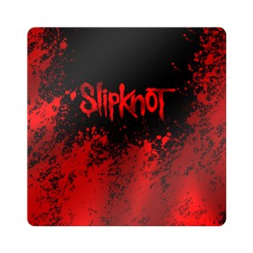 Магнит виниловый Квадрат с принтом Slipknot (9) , полимерный материал с магнитным слоем | размер 9*9 см, закругленные углы | devil | metal | music | rock | satana | slipknot | дьявол | метал | музыка | рок | сатана | слипкнот