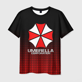 Мужская футболка 3D с принтом UMBRELLA CORP , 100% полиэфир | прямой крой, круглый вырез горловины, длина до линии бедер | ada wong | biohazard | leon | nemesis | project resistance | raccoon city | re | re3 | resident evil | resident evil 3 | rpd | stars | umbrella | ада вонг | амбрелла | немезис | ужасы