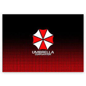 Поздравительная открытка с принтом UMBRELLA CORP , 100% бумага | плотность бумаги 280 г/м2, матовая, на обратной стороне линовка и место для марки
 | ada wong | biohazard | leon | nemesis | project resistance | raccoon city | re | re3 | resident evil | resident evil 3 | rpd | stars | umbrella | ада вонг | амбрелла | немезис | ужасы