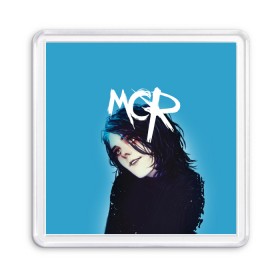 Магнит 55*55 с принтом MCR , Пластик | Размер: 65*65 мм; Размер печати: 55*55 мм | gerard way | mcr | my chemical romance | альтернативный | группа | джерард уэй | май кемикал романс | мкр | мой химический роман | мхр | мцр | панк | поп | поппанк | рок | рэй торо