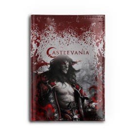 Обложка для автодокументов с принтом Castlevania , натуральная кожа |  размер 19,9*13 см; внутри 4 больших “конверта” для документов и один маленький отдел — туда идеально встанут права | Тематика изображения на принте: castlevania | аниме | кастлваниа | кяссуруваниа | сериал | фэнтази