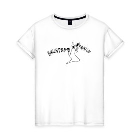 Женская футболка хлопок с принтом Kizaru , 100% хлопок | прямой крой, круглый вырез горловины, длина до линии бедер, слегка спущенное плечо | haunted family | kizaru | music | rap | гангста | кизару | нечипорeнко | реп | репер | рэп | рэпер | хип хоп