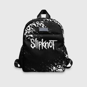 Детский рюкзак 3D с принтом SLIPKNOT , 100% полиэстер | лямки с регулируемой длиной, сверху петелька, чтобы рюкзак можно было повесить на вешалку. Основное отделение закрывается на молнию, как и внешний карман. Внутри дополнительный карман. По бокам два дополнительных кармашка | slipknot | джей вайнберг | джеймс рут | джои джордисон | донни стили | кори тейлор | крис фен | крэйг джонс | мик томсон | пол греи | слипкнот | шон крэхан