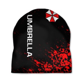 Шапка 3D с принтом UMBRELLA CORP , 100% полиэстер | универсальный размер, печать по всей поверхности изделия | ada wong | biohazard | leon | nemesis | project resistance | raccoon city | re | re3 | resident evil | resident evil 3 | rpd | stars | umbrella | ада вонг | амбрелла | немезис | ужасы