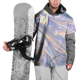 Накидка на куртку 3D с принтом Фольга , 100% полиэстер |  | abstraction | абстрактный фон | абстракция | блестящая | блестящий | глянец | глянцевый | калейдоскоп | переливающийся | психоделика | разводы | разводы краски | текстура | фольга