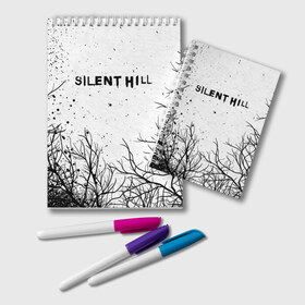 Блокнот с принтом SILENT HILL , 100% бумага | 48 листов, плотность листов — 60 г/м2, плотность картонной обложки — 250 г/м2. Листы скреплены удобной пружинной спиралью. Цвет линий — светло-серый
 | horror | pyramidhead | silent hill | silent hill 2 | silent hill 3 | survival horror | знаки | орден | пирамидоголовый | сайлент хилл | сайрэнто хиру | символы | ужасы | хоррор