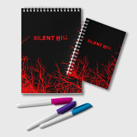 Блокнот с принтом SILENT HILL , 100% бумага | 48 листов, плотность листов — 60 г/м2, плотность картонной обложки — 250 г/м2. Листы скреплены удобной пружинной спиралью. Цвет линий — светло-серый
 | Тематика изображения на принте: horror | pyramidhead | silent hill | silent hill 2 | silent hill 3 | survival horror | знаки | орден | пирамидоголовый | сайлент хилл | сайрэнто хиру | символы | ужасы | хоррор