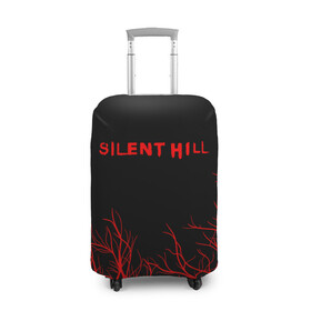 Чехол для чемодана 3D с принтом SILENT HILL , 86% полиэфир, 14% спандекс | двустороннее нанесение принта, прорези для ручек и колес | horror | pyramidhead | silent hill | silent hill 2 | silent hill 3 | survival horror | знаки | орден | пирамидоголовый | сайлент хилл | сайрэнто хиру | символы | ужасы | хоррор