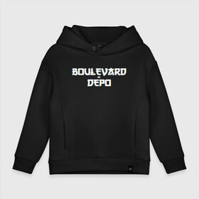 Детское худи Oversize хлопок с принтом Logo boulevard depo , френч-терри — 70% хлопок, 30% полиэстер. Мягкий теплый начес внутри —100% хлопок | боковые карманы, эластичные манжеты и нижняя кромка, капюшон на магнитной кнопке | boulevard | boulevard depo | depo | артём | артём кулик | бульвар депо. yungrussia | кулик | музыка | музыкант | реп | рэп | тёма