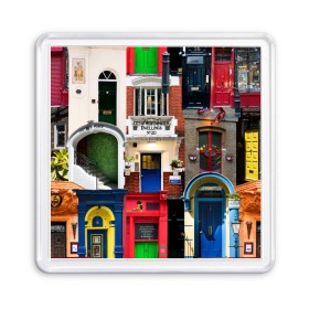 Магнит 55*55 с принтом London doors цифровой коллаж , Пластик | Размер: 65*65 мм; Размер печати: 55*55 мм | англия | архитектура | великобритания | двери | дверь | лондон | окно | проем | туризм | цифровой коллаж