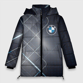 Женская зимняя куртка 3D с принтом BMW , верх — 100% полиэстер; подкладка — 100% полиэстер; утеплитель — 100% полиэстер | длина ниже бедра, силуэт Оверсайз. Есть воротник-стойка, отстегивающийся капюшон и ветрозащитная планка. 

Боковые карманы с листочкой на кнопках и внутренний карман на молнии | abstract | bmw | bmw 2020 | car | geometry | motorsport | sport | texture | абстракция | авто | автомобиль | бмв | геометрия | моторспорт | новый лого bmw | спорт | текстура