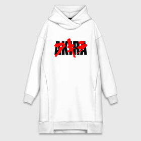 Платье-худи хлопок с принтом AKIRA logo ,  |  | akira | anime akira | fantastic | future | tokyo | акира | аниме акира | будущее | доктор | кацухиро отомо | мияко | сётаро канэда | токио | тэцуо сима | фантастика