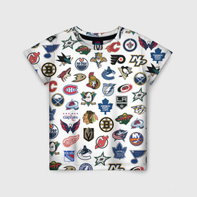 Детская футболка 3D с принтом Логотипы НХЛ , 100% гипоаллергенный полиэфир | прямой крой, круглый вырез горловины, длина до линии бедер, чуть спущенное плечо, ткань немного тянется | capitals | nhl | penguins | pittsburgh | washington | блюз | бостон | брюинз | вашингтон | детройт | кэпиталз | логотипы нхл | нью йорк | пингвинз | питтсбург | рейнджерс | сан хосе шаркс | сент луис | тампа бэй
