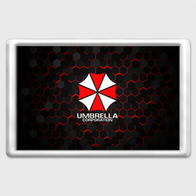 Магнит 45*70 с принтом UMBRELLA CORP , Пластик | Размер: 78*52 мм; Размер печати: 70*45 | ada wong | biohazard | leon | nemesis | project resistance | raccoon city | re | re3 | resident evil | resident evil 3 | rpd | stars | umbrella | ада вонг | амбрелла | немезис | ужасы